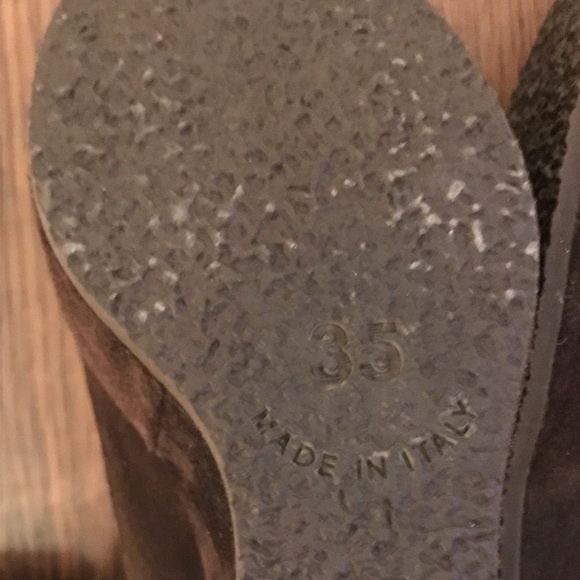 Brand new suede wedge boots - Picture 7 of 8